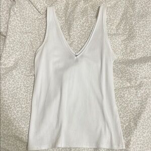 Banana Republic white tank